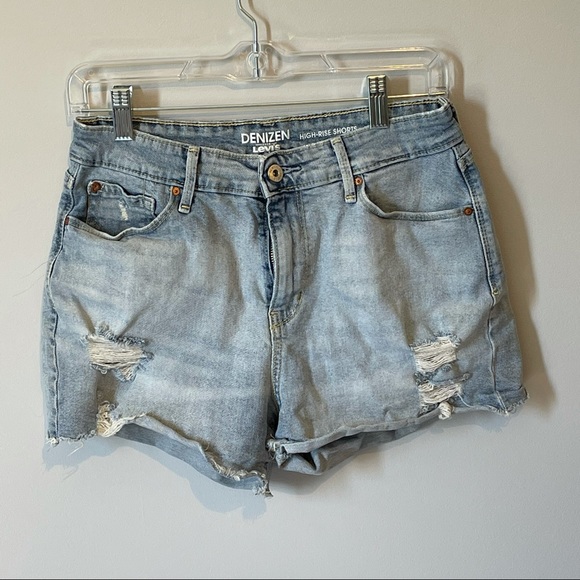 Denizen from Levi's Pants - SOLD - Levi’s Denizen High-Rise Distressed Shorts Size 6